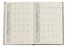 Paperblanks diář 18měsíční 2023-2024 Safavid Indigo mini horizontální DE9485-2